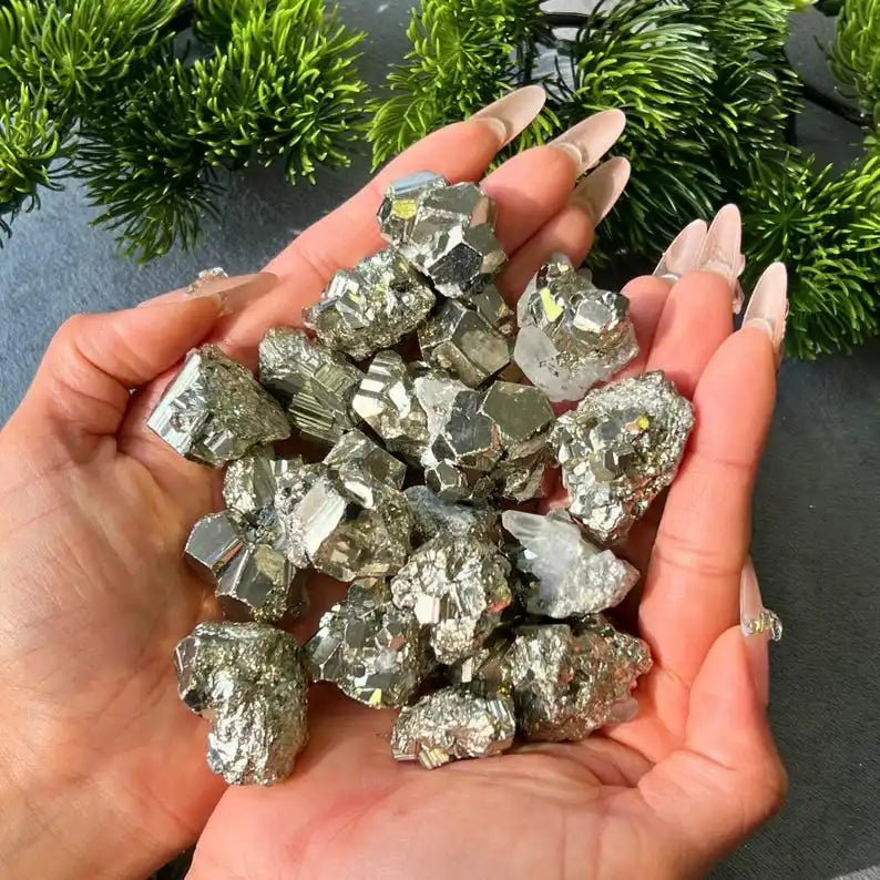 AURIXS Golden Shield™ Raw Pyrite