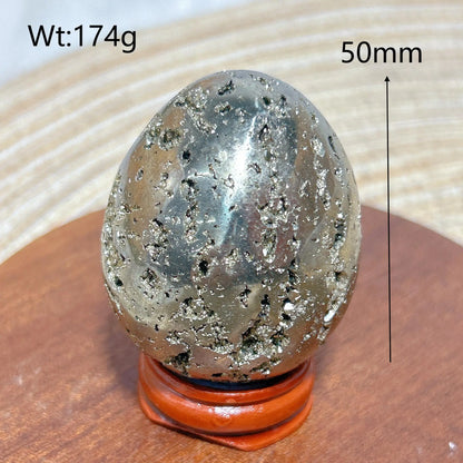 AURIXS Inner Vault™ – Pyrite Geode Egg