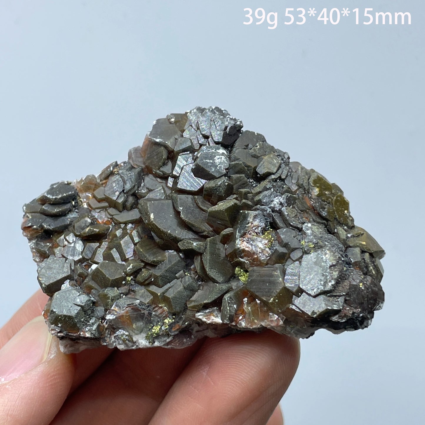 AURIXS Alchemy Core™ – Calcite & Pyrite Crystal Matrix