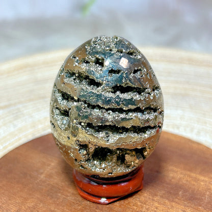 AURIXS Inner Vault™ – Pyrite Geode Egg