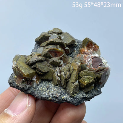 AURIXS Alchemy Core™ – Calcite & Pyrite Crystal Matrix