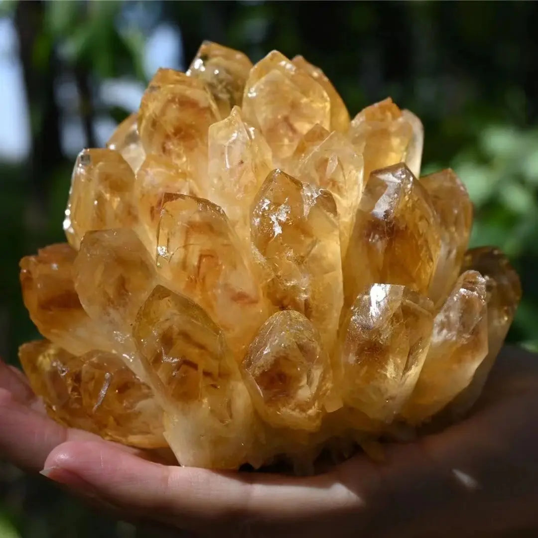 AURIX Solar Citrine™ Quartz Cluster