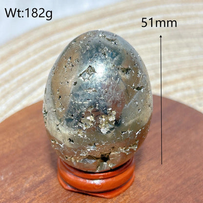 AURIXS Inner Vault™ – Pyrite Geode Egg