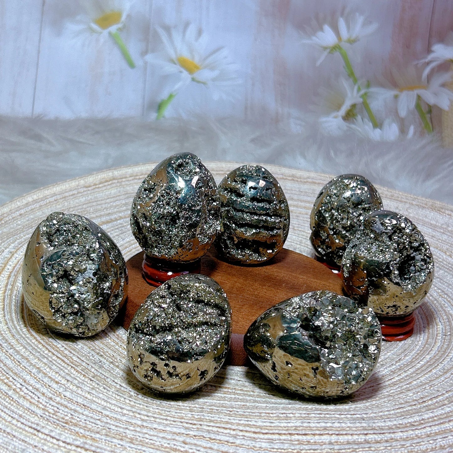 AURIXS Inner Vault™ – Pyrite Geode Egg