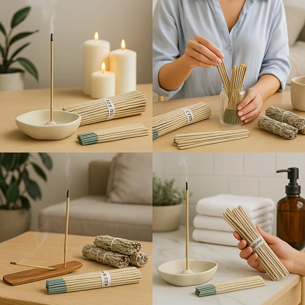 AURIXS Sacred Sage™ – Long-Burn Cleansing Incense